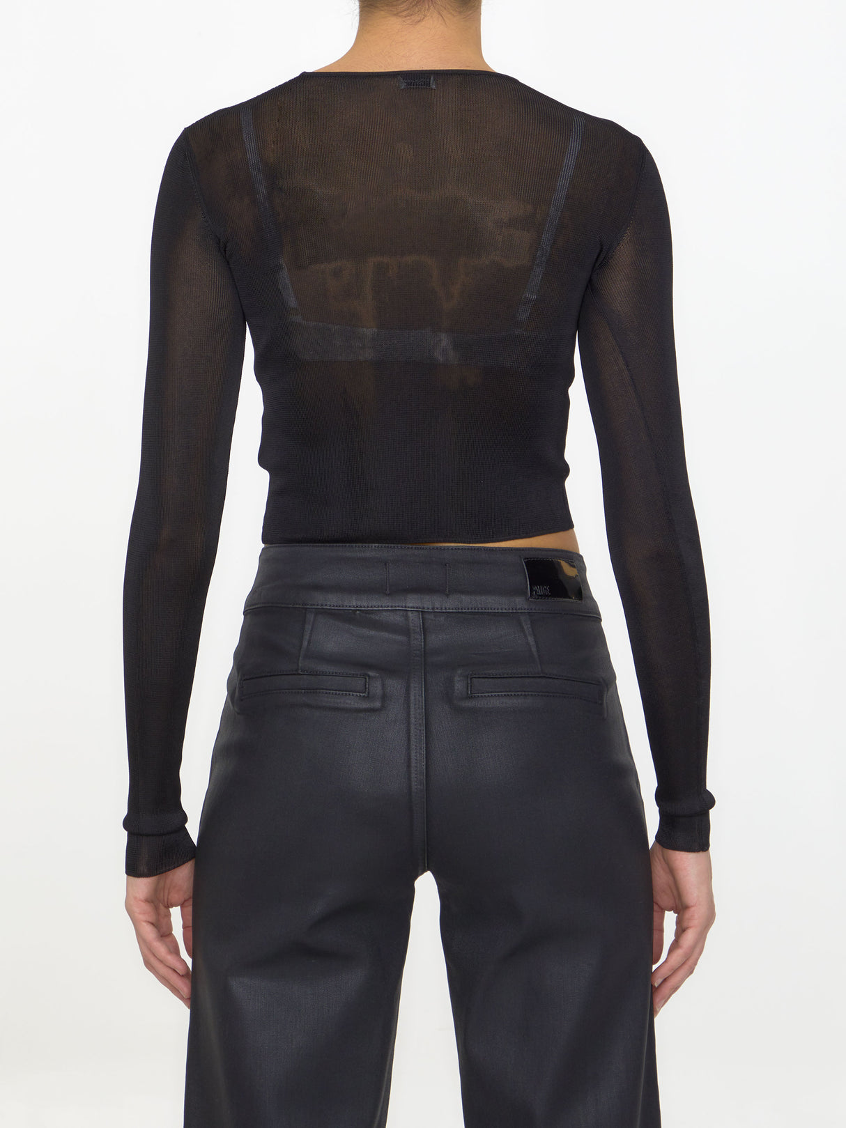 SAINT LAURENT Black Wool Pullover for Women - SS23 Collection