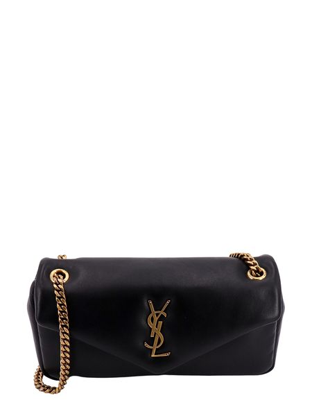 SAINT LAURENT Mini Calypso Leather Handbag