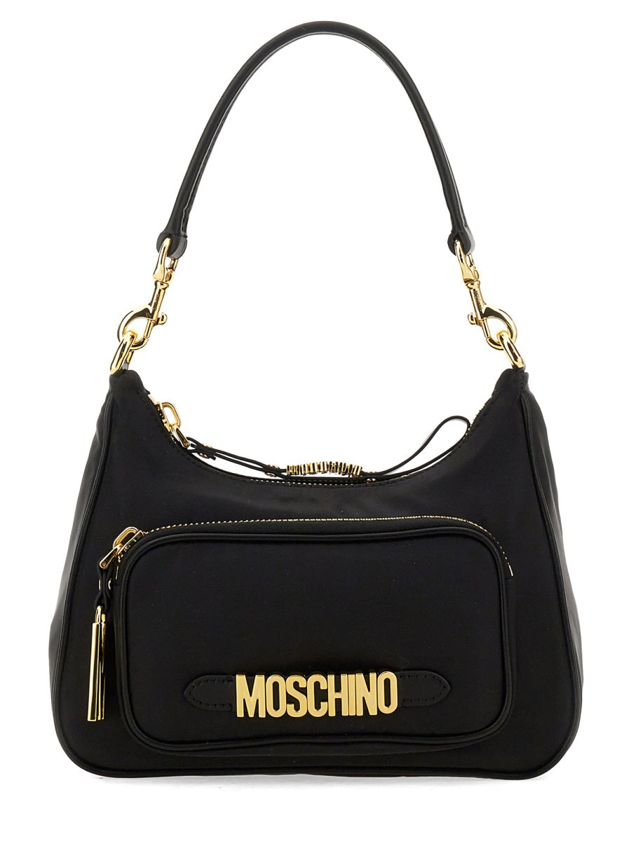 MOSCHINO COUTURE Chic Logo-Embellished Handbag