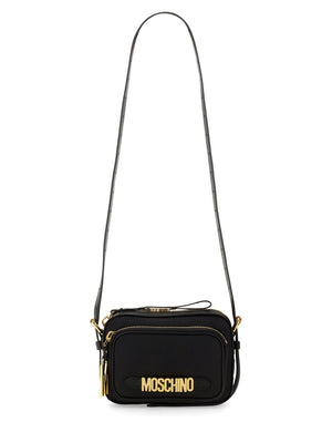 MOSCHINO COUTURE Chic Shoulder Handbag with Logo Design