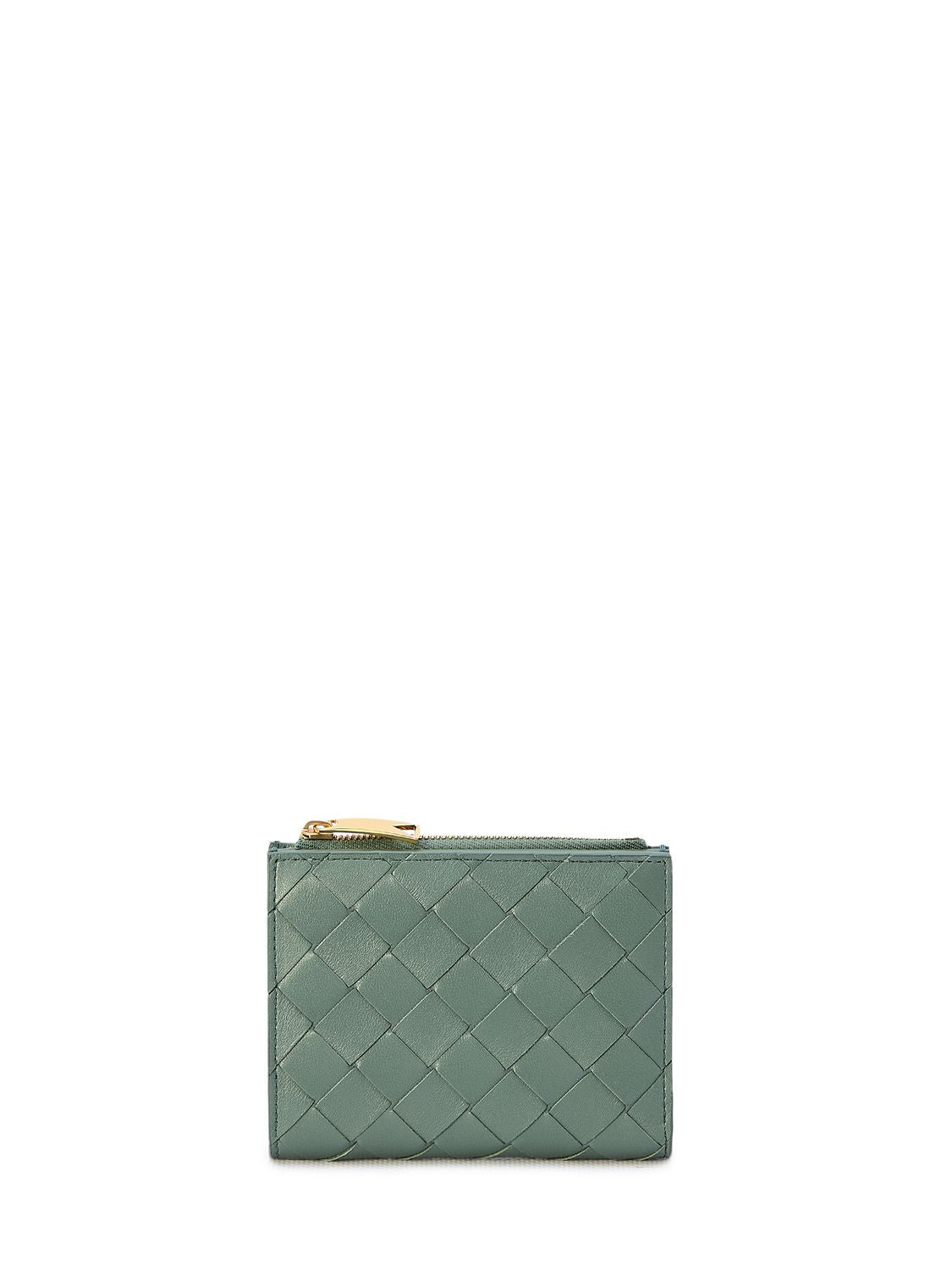 BOTTEGA VENETA Intrecciato Motif Leather Wallet for Women