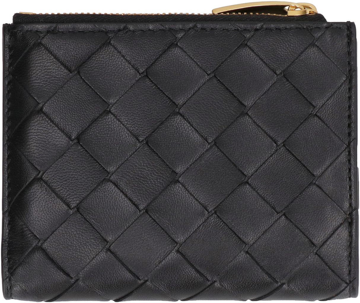 BOTTEGA VENETA Intrecciato Motif Leather Wallet for Women