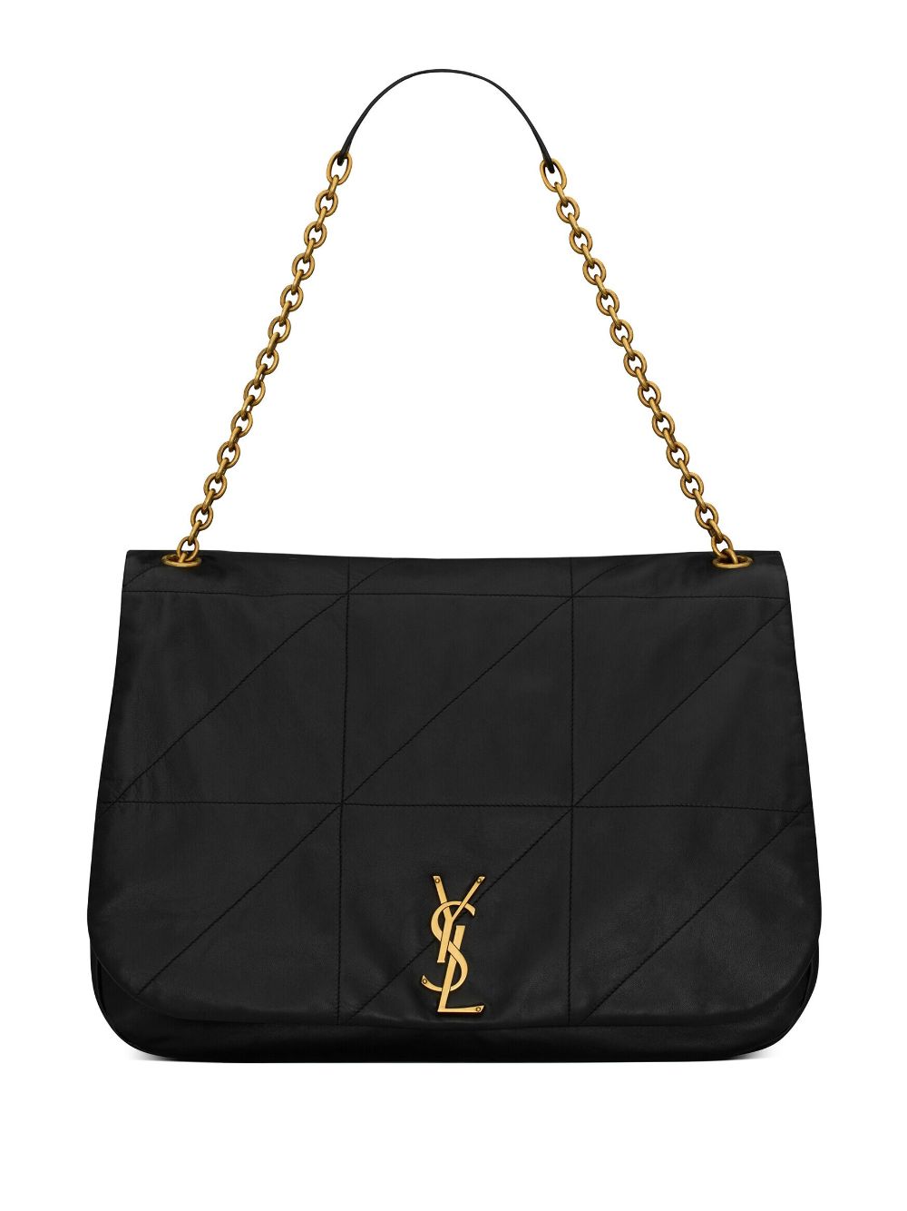 SAINT LAURENT Elegant Merlot Quilted Mini Shoulder Bag with Gold-Tone Accents