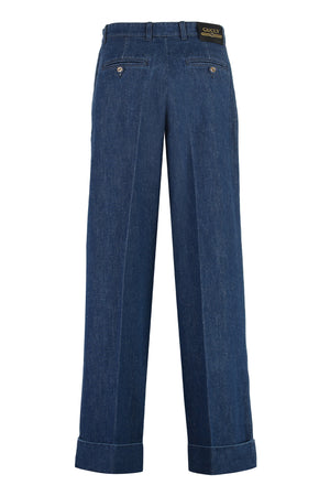 GUCCI Wide-Leg Denim Pants for Women