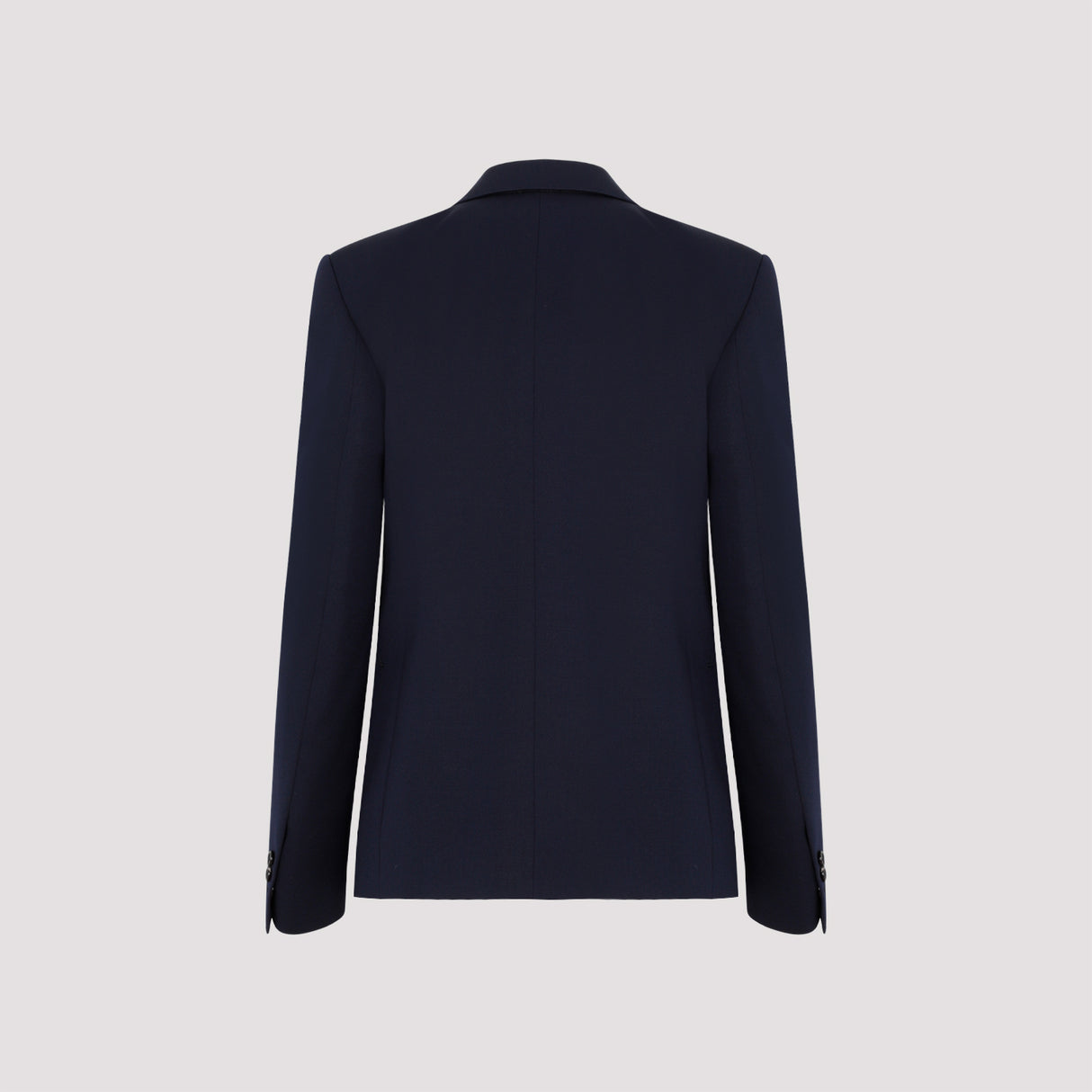 BOTTEGA VENETA Women's Blue Double-Breasted Wool Jacket - FW23 Collection