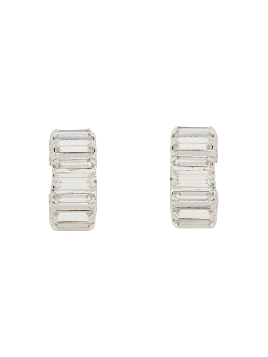 MAGDA BUTRYM Chic Baguette Cut Earrings for Women