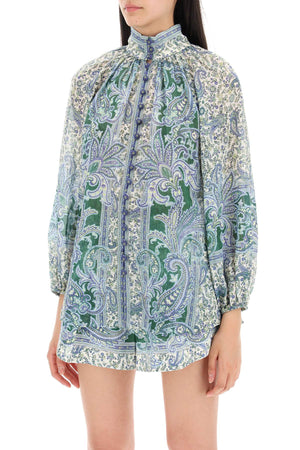 ZIMMERMANN Ottie Billow Multicolor Blouse