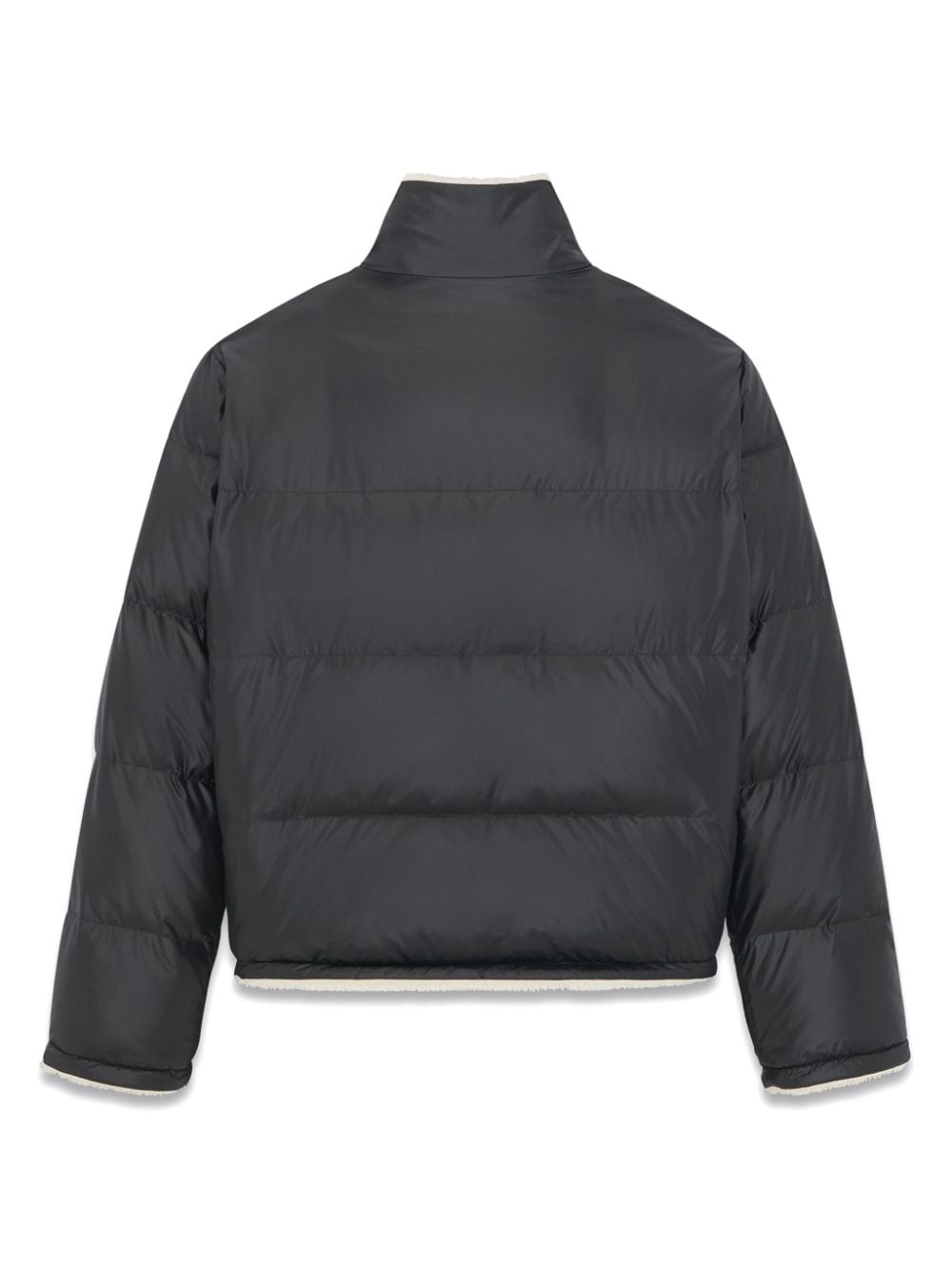 SAINT LAURENT Men's Nylon Shearling Down Jacket