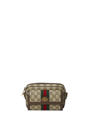 GUCCI Elegant Mini Crossbody Bag with Iconic Stripes - 20x12.5x9 cm