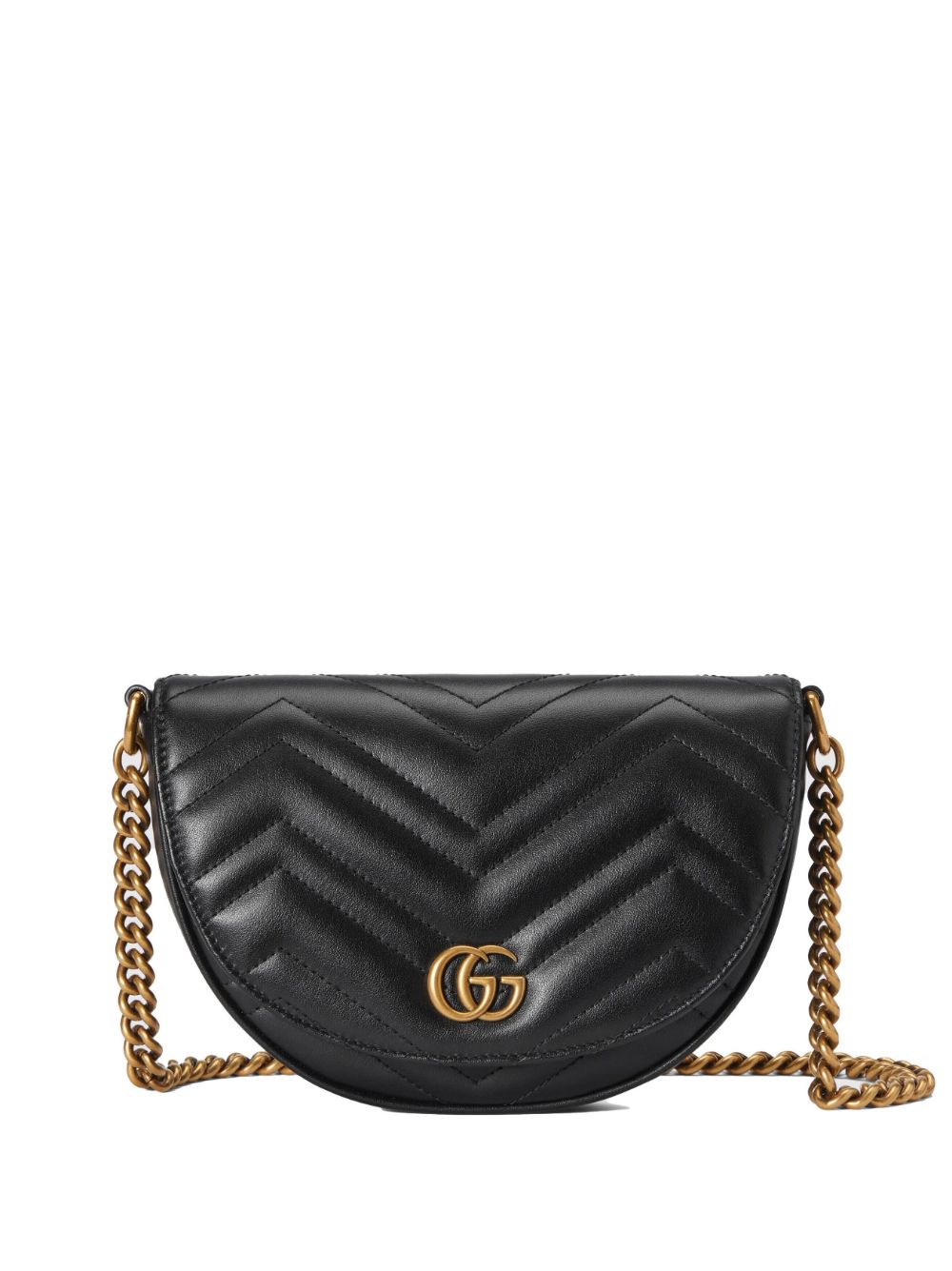 GUCCI Mini Matelassé Leather Shoulder Bag