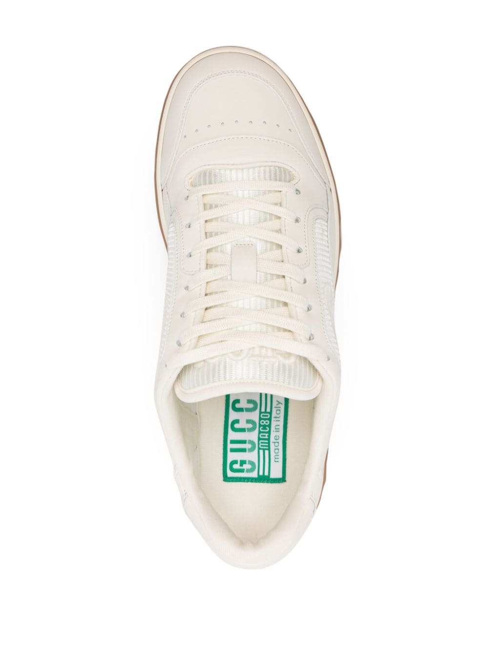 GUCCI Men's Premium Leather Panelled Sneakers