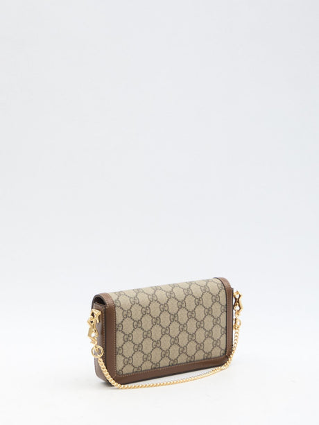 GUCCI Mini Handbag with Elegant Hardware - 21.5x12.5x3cm