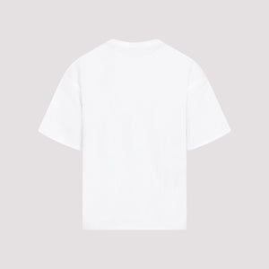 BOTTEGA VENETA White Cotton Crew-Neck T-Shirt for Women - SS24 Collection