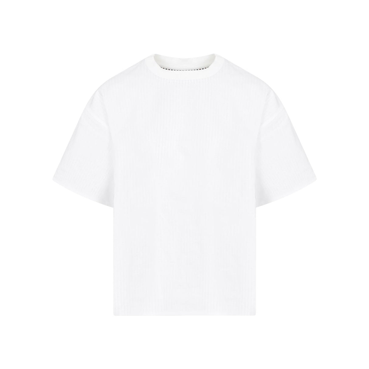 BOTTEGA VENETA White Cotton Crew-Neck T-Shirt for Women - SS24 Collection