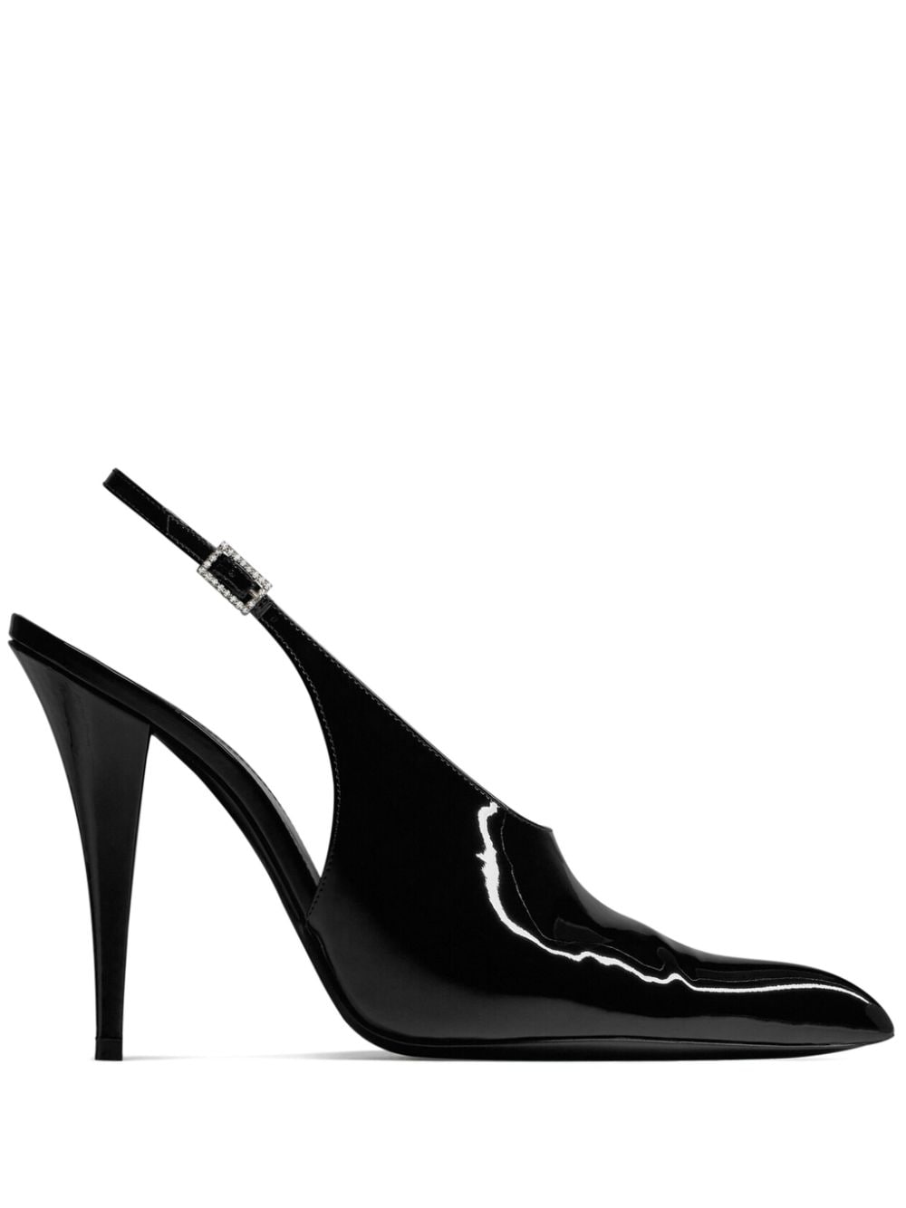 SAINT LAURENT Classy Black Dress Shoes for Women - Perfect for 23FW Season