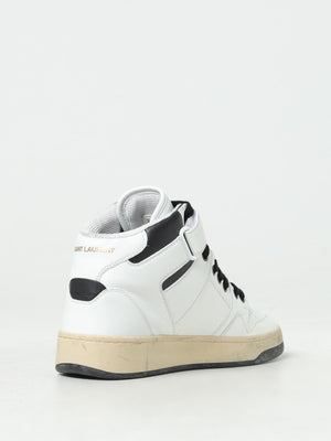 SAINT LAURENT Greenwich Mid Top Sneakers for Men