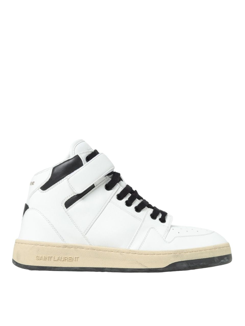 SAINT LAURENT Greenwich Mid Top Sneakers for Men