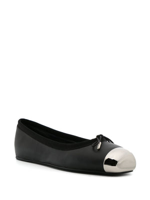 ALEXANDER MCQUEEN Punk-inspired Black Ballet Flats for Women