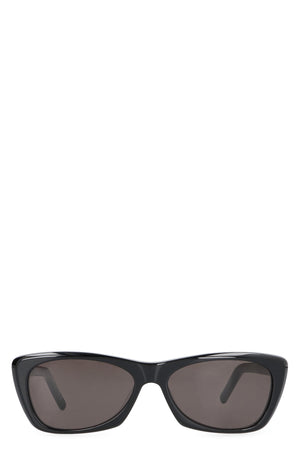 SAINT LAURENT Stylish Black Cat-Eye Sunglasses - FW23 Collection