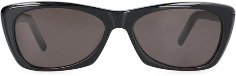 SAINT LAURENT Stylish Black Cat-Eye Sunglasses - FW23 Collection