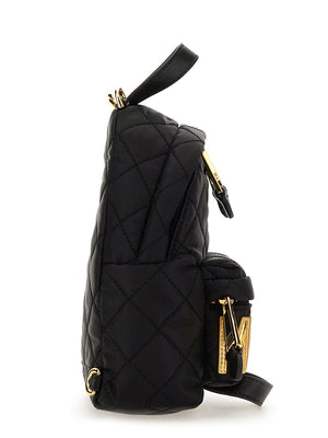 MOSCHINO COUTURE Quilted Nylon Mini Backpack - Classic Style for Everyday Use