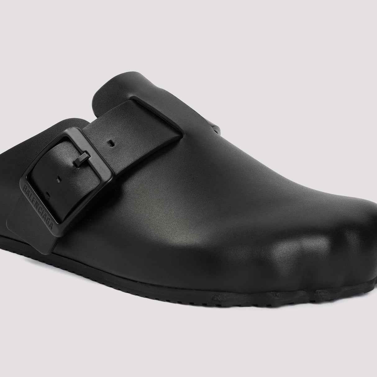 BALENCIAGA Black Slide Sandals for SS24 Collection