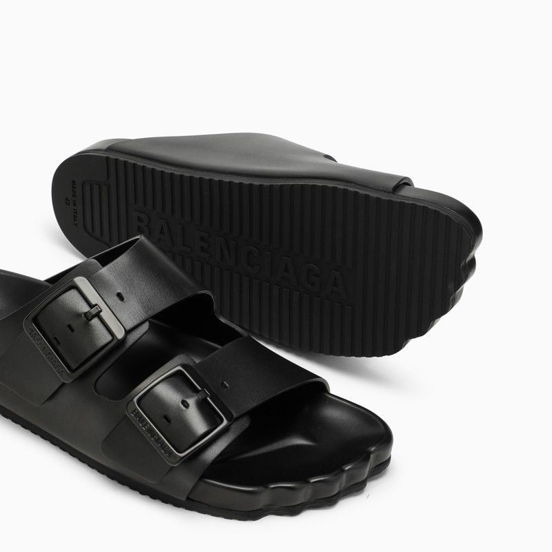 BALENCIAGA Stylish Black Sandals for Women from SS24 Collection