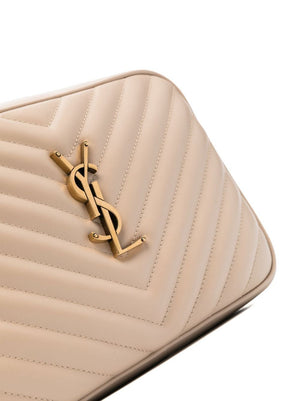 SAINT LAURENT Quilted Lou Crossbody Bag - SS24 Collection