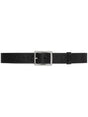 GUCCI Stylish Leather Belt with Square Buckle - 3.5cm Width