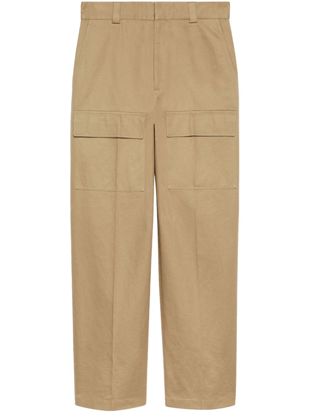 GUCCI Men's Beige Cargo Trousers - SS24 Collection