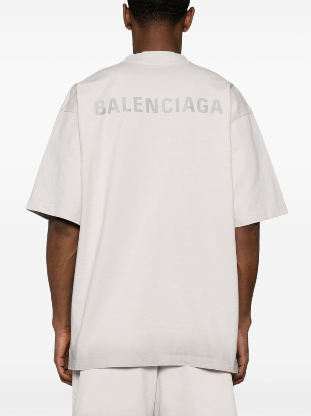 BALENCIAGA Medium Fit Short-Sleeve Graphic T-Shirt