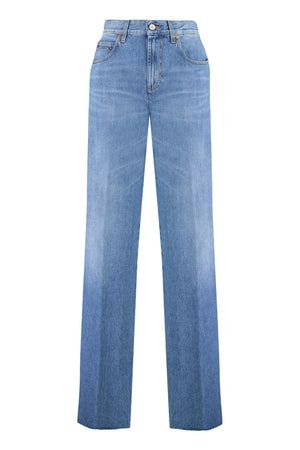 GUCCI Stylish Wide-Leg Denim Jeans for Women