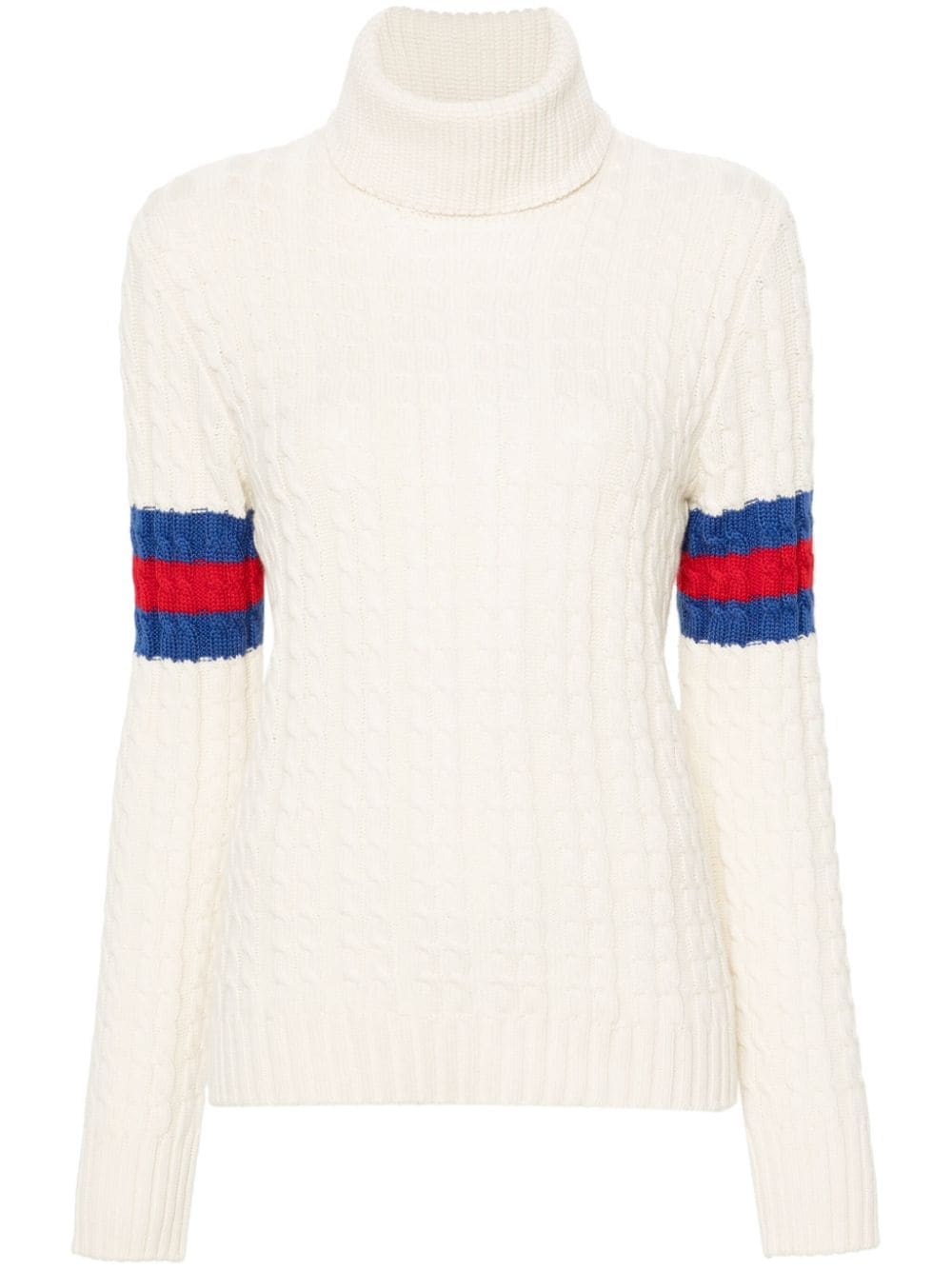 GUCCI Chunky Cable Knit Pullover Sweater for Women