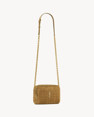 SAINT LAURENT GoldenLeaf Mini Crossbody in Calfskin