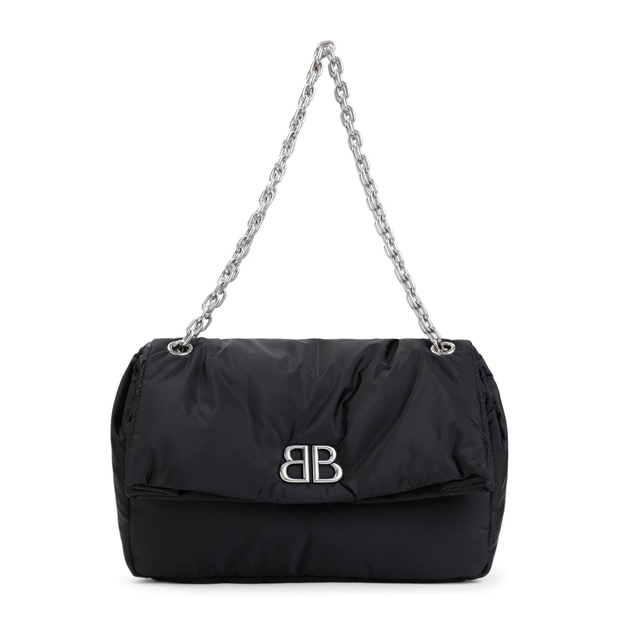 BALENCIAGA Mini Padded Logo Handbag