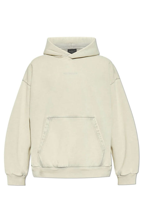 BALENCIAGA Men's Medium Fit Hoodie for Fall 2024