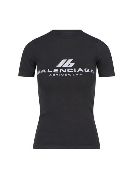 BALENCIAGA Sleek Fitted Activewear Tee