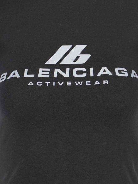 BALENCIAGA Sleek Fitted Activewear Tee