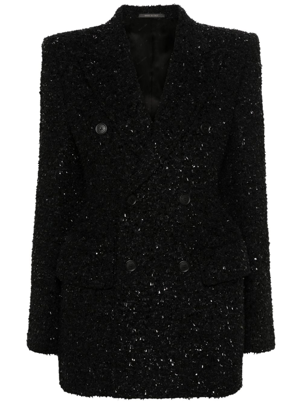 BALENCIAGA Stylish Black Suit Jacket - 24SS Women's Collection