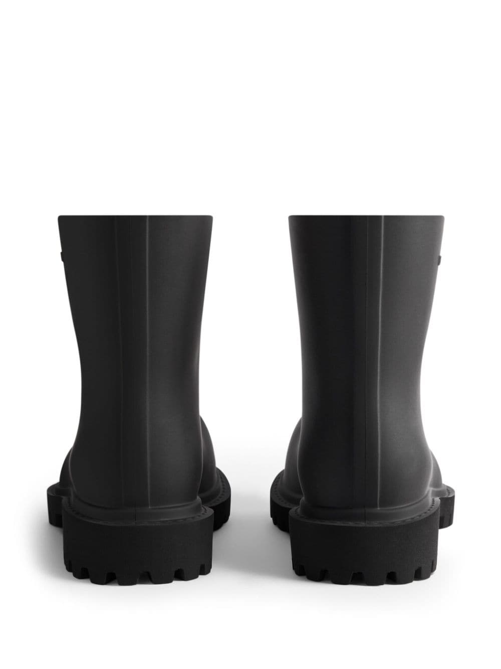 BALENCIAGA Trendy Black Boots for the Modern Man - Spring/Summer 2024 Collection