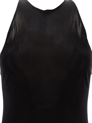 SAINT LAURENT Sleek Mini Dress Without Sleeves