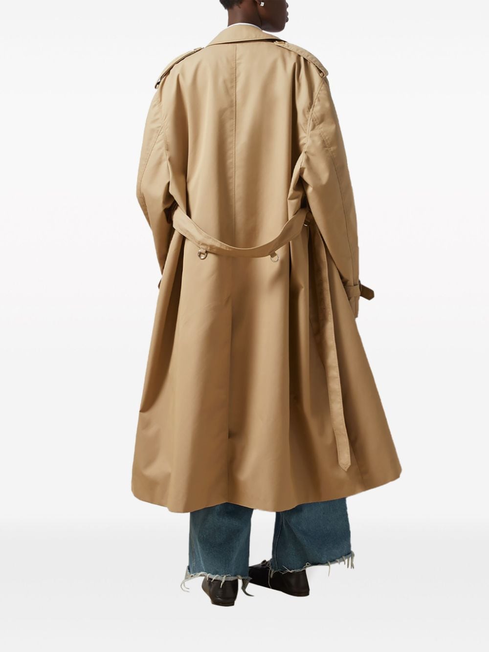 GUCCI Brown 2024 Trench Coat for Women - 24SS Collection