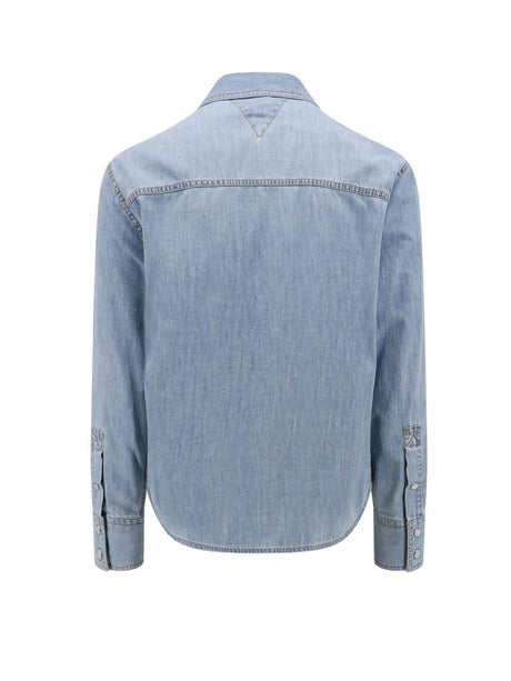 BOTTEGA VENETA Men's Denim Shirt for SS24