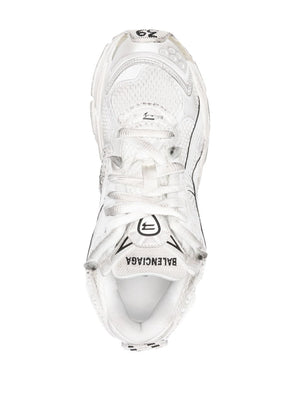 BALENCIAGA Worn-Out Effect Runner Sneakers - Size 7