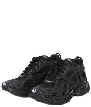 BALENCIAGA Black Men's Polyurethane Sneakers for SS24