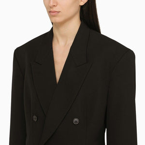 BALENCIAGA Oversized Clinched Jacket with Fitted Waist