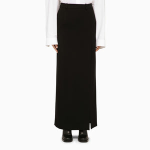 BALENCIAGA Tailored Slit Skirt with Pocket Detail