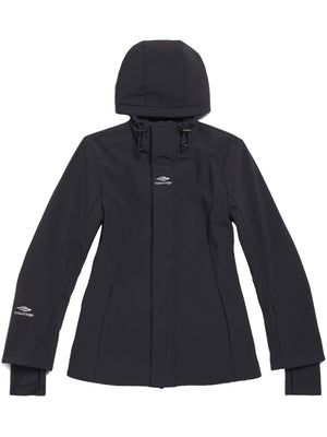 BALENCIAGA Black Parka Jacket for Women - SS24 Collection