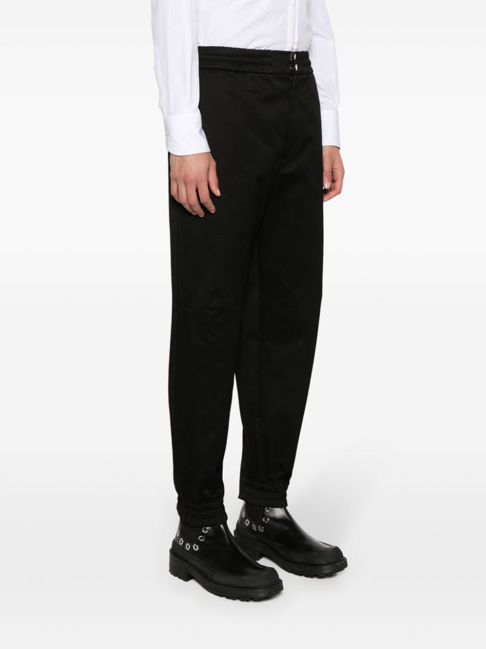 ALEXANDER MCQUEEN Organic Cotton Utility Trousers for Men