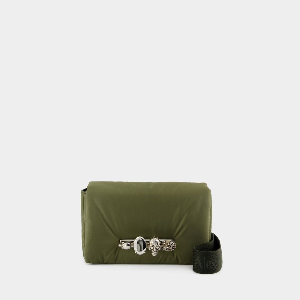 ALEXANDER MCQUEEN Men's Knuckle Bum Crossbody Bag - SS24 Collection